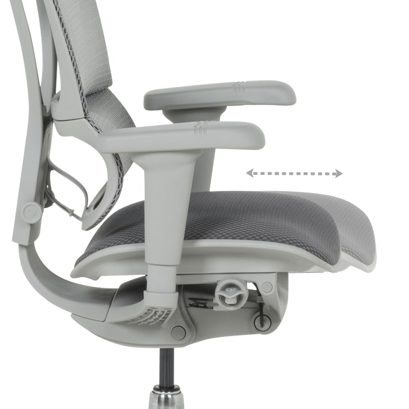 Ергономичен стол Carmen IOO Ultra сив